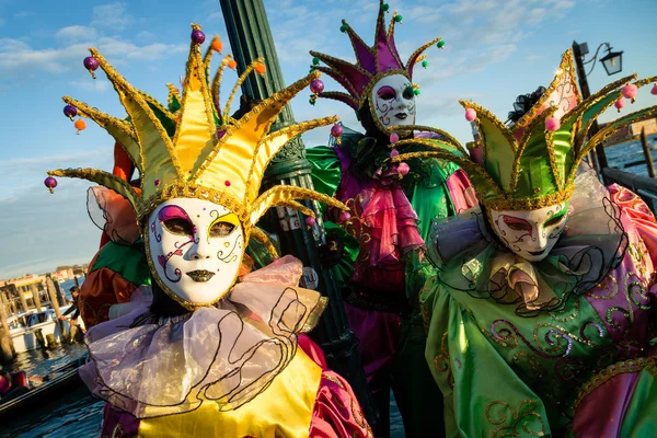 Carnaval de máscaras de Veneza Imagem De Stock