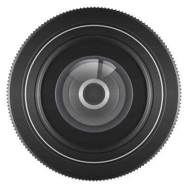 İllüstrasyon vektör grafik Lens