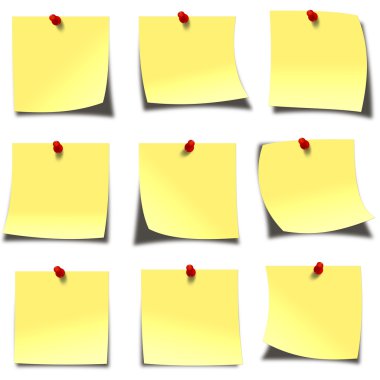 Post-It iğne ile