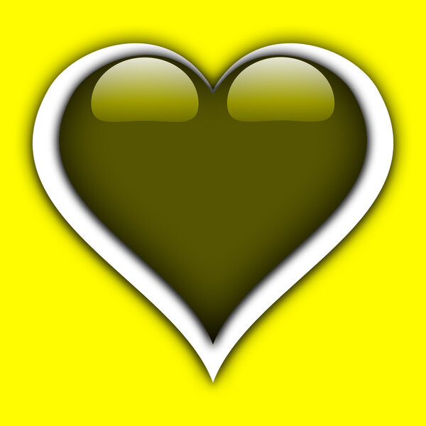 Красочное сердце
