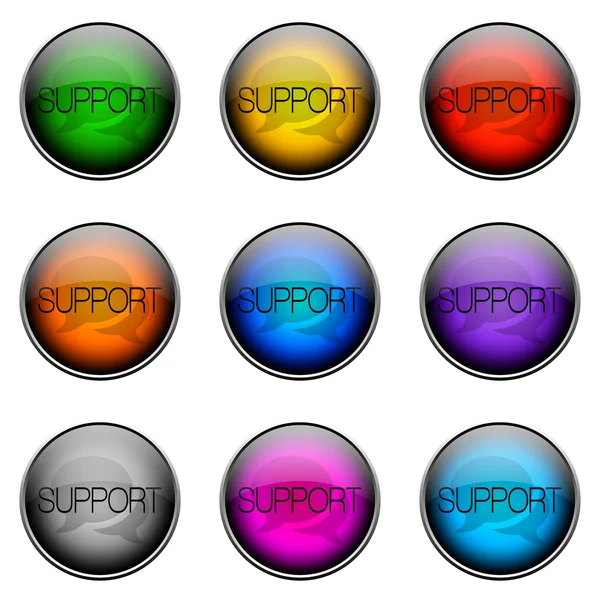 Bouton couleur SUPPORT — Photo