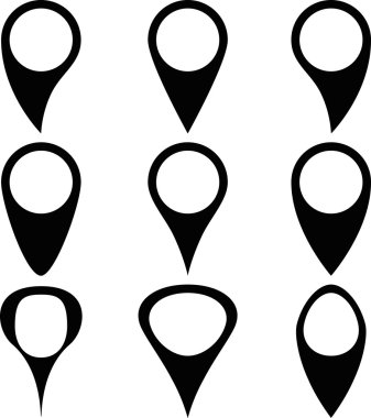 Pin haritası işaretleyici simgesi