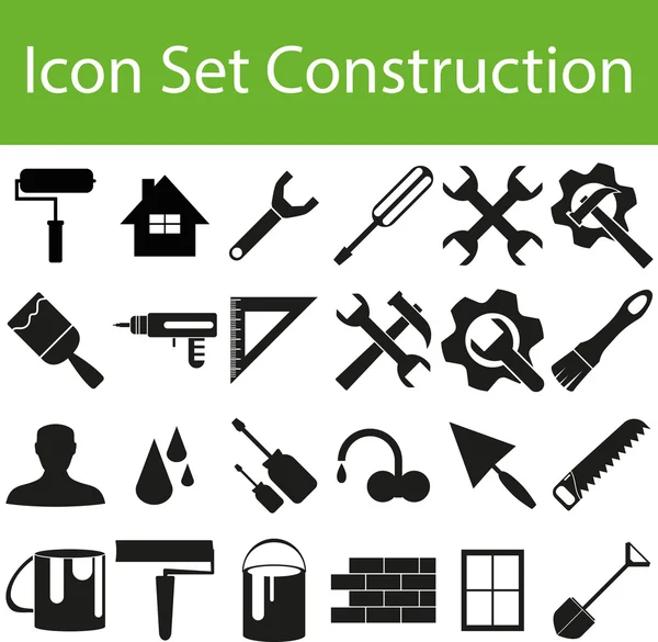 Conjunto de iconos Construcción I — Vector de stock