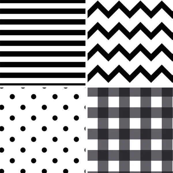 Desen koleksiyonu vektör sorunsuz Retro arka plan