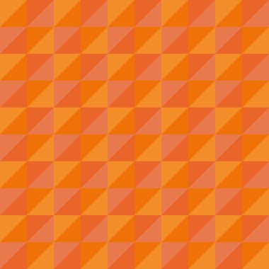 Pattern Vector Seamless Polygon Triangle orange