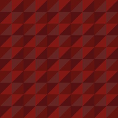 Pattern Vector Seamless Polygon Triangle red