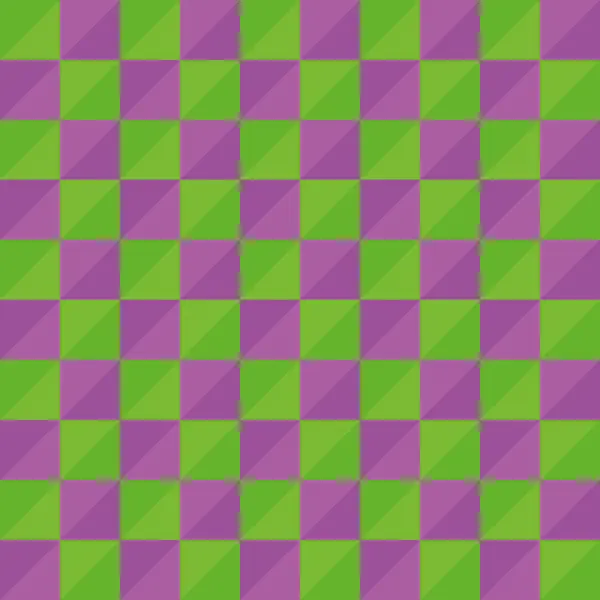 Векторный вектор бесшовный многоугольник зеленый фиолетовый — стоковый вектор