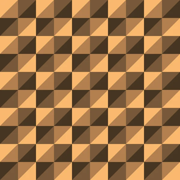 Pattern Vector Seamless Polygon Triangle orange — ストックベクタ