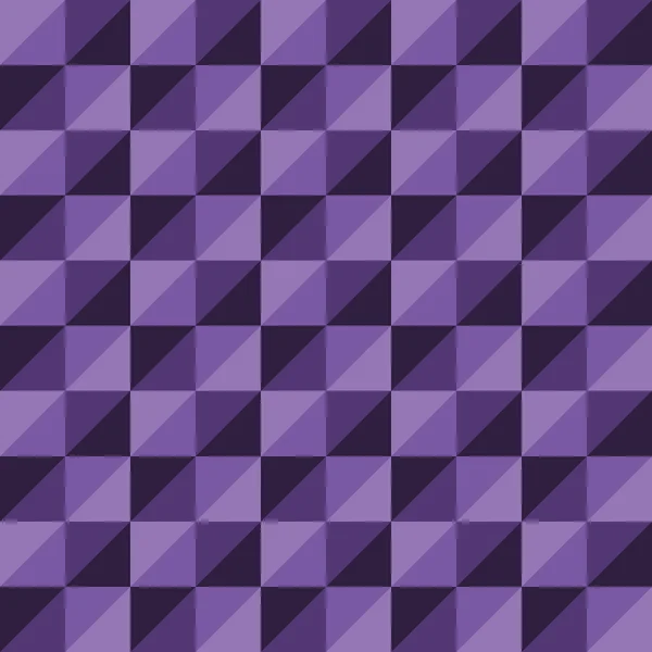 Patrón Vector inconsútil polígono triángulo púrpura — Vector de stock