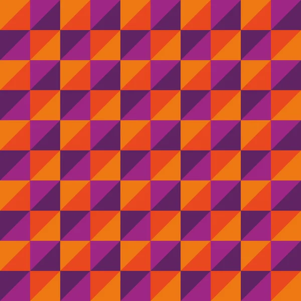 Візерунок Вектор Безшовний багатокутник Трикутник фіолетовий — стоковий вектор