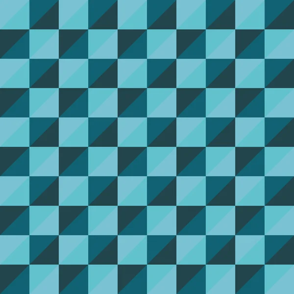 Pattern Vector Seamless Polygon Triangle blue — Stockvector