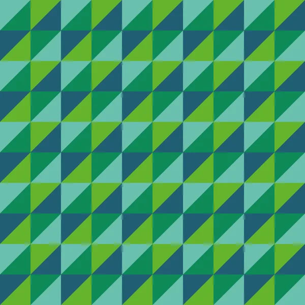 Pattern Vector Seamless Polygon Triangle green — ストックベクタ