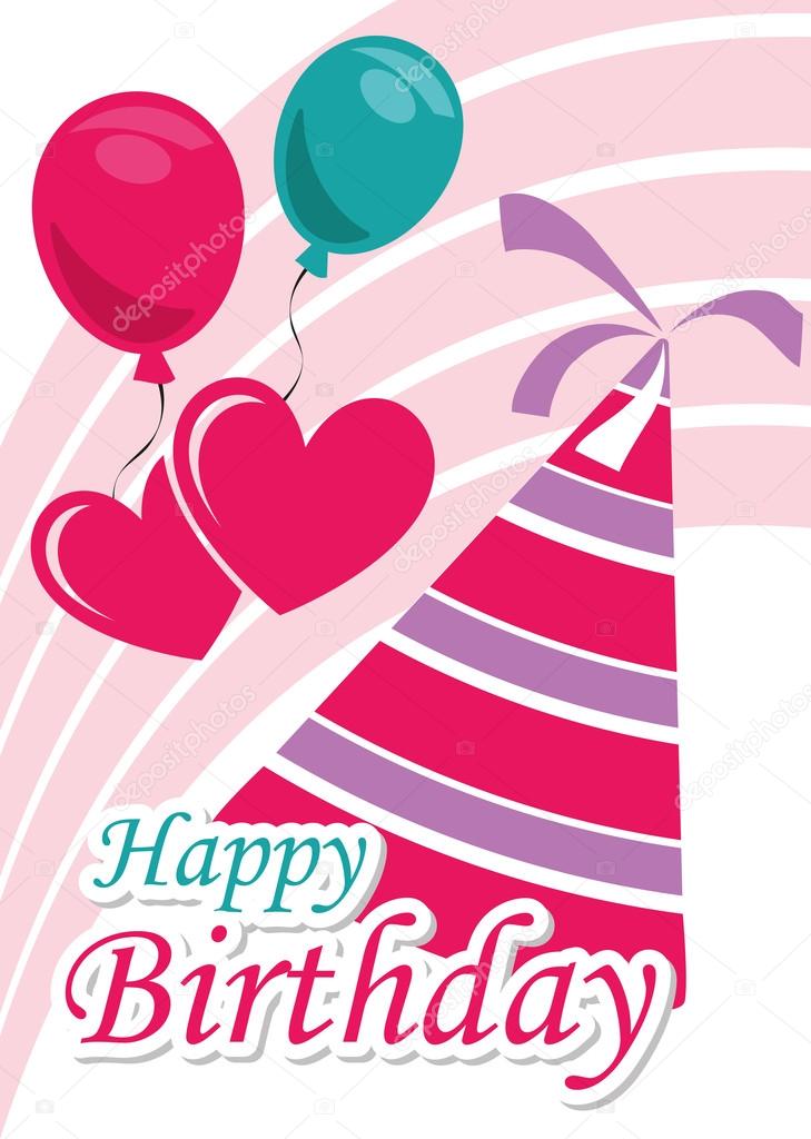 Poster Card Illustration Graphic Vector Happy Birthday To You