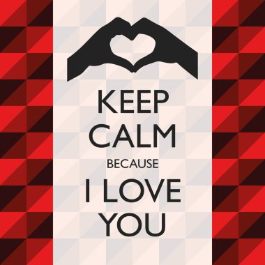 Illustration Graphic Vector I Love You
