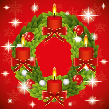 İllüstrasyon vektör grafik Noel