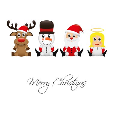 İllüstrasyon vektör grafik Noel