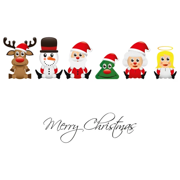 İllüstrasyon vektör grafik Noel