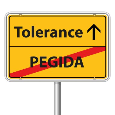 İllüstrasyon vektör grafik yol işareti tolerans