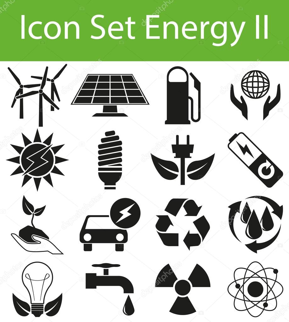Icon Set Energy II