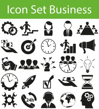 iş Icon set