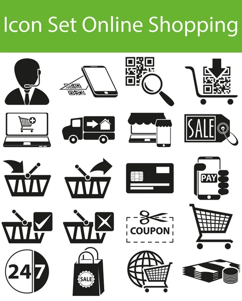 Symbol für Online-Shopping — Stockvektor