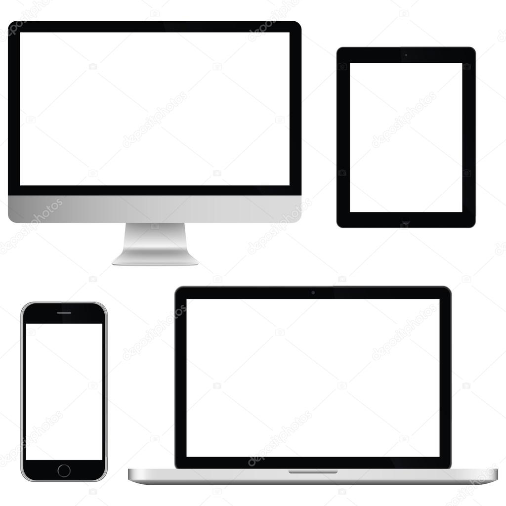 Illustration Graphic Vector Set Communication Technology with wh
