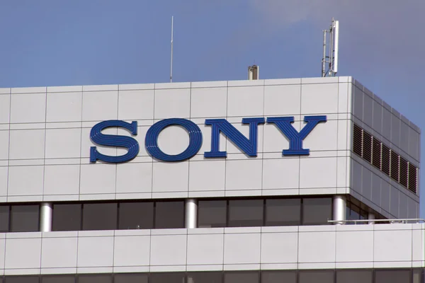Bedrijf van de Elektronika van Sony Corporation — Stockfoto