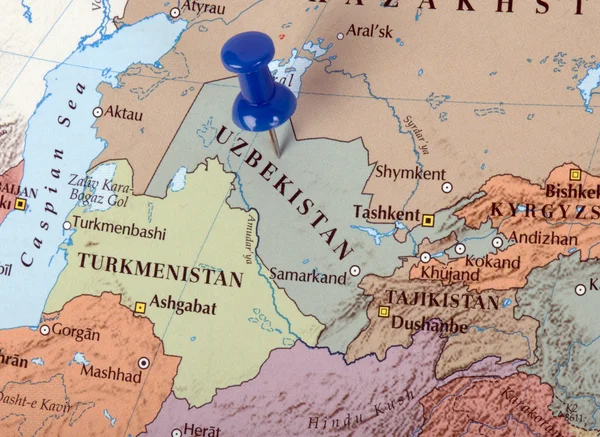 Die Republik Usbekistan — Stockfoto