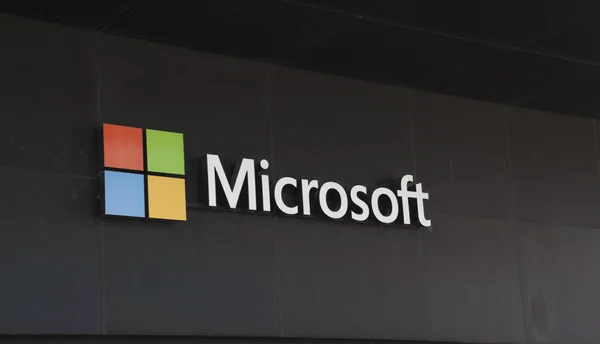 Microsoft bilgisayar şirketi — Stok fotoğraf