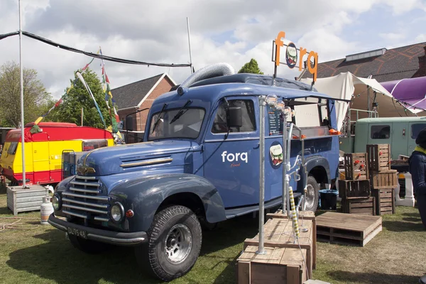 Forq foodtruck in Amsterdam — Stockfoto