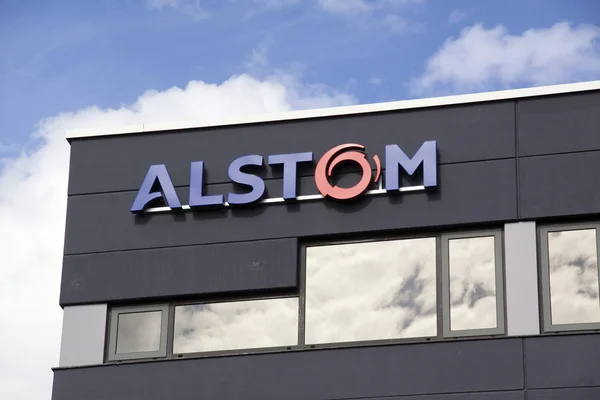 Alstom 활성 에너지와 수송의 분야에 — 스톡 사진