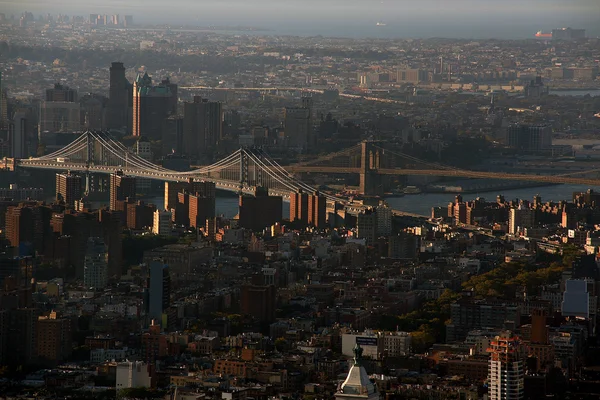 Vista sobre Manhattan tomada desde el edificio Empire State — Foto de Stock