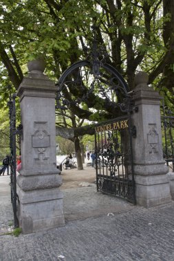 Vondelpark amsterdam giriş Merkezi Hollanda Hollanda kapısı