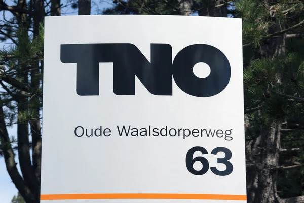 TNO is een Nederlandse organisatie voor toegepast wetenschappelijk — Stockfoto