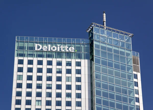 Deloitte building — Stock Photo, Image