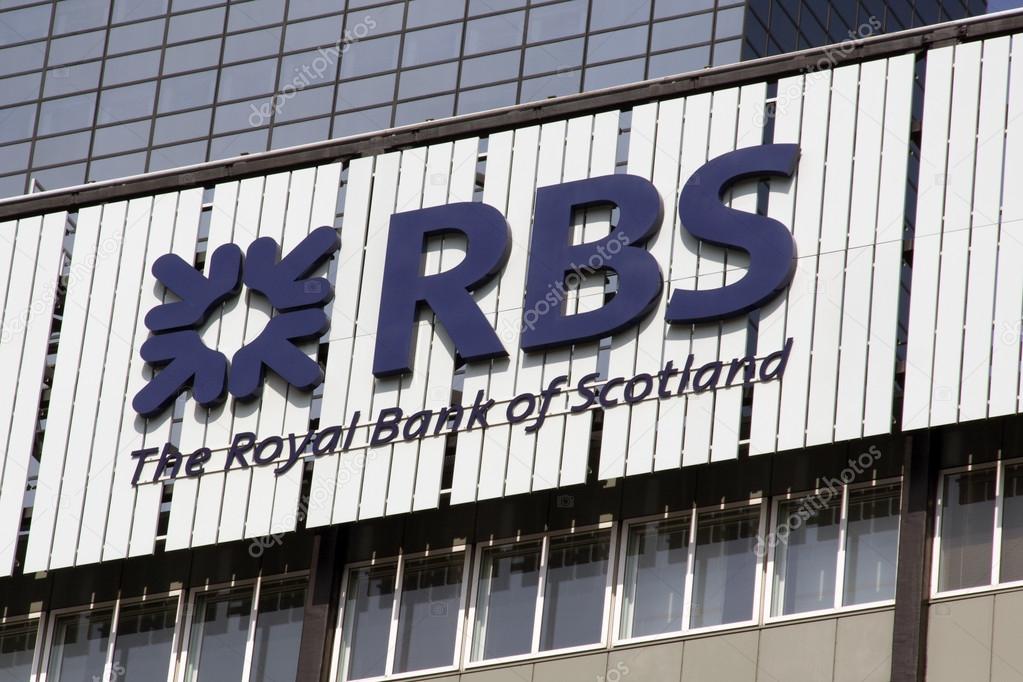 Amsterdam,Netherlands-august 13, 2015:The Royal Bank of Scotland or simply RBS is a bank-insurer this office is located in Amsterdam