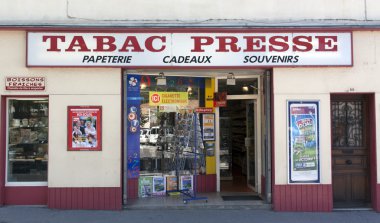 French tabac presse clipart