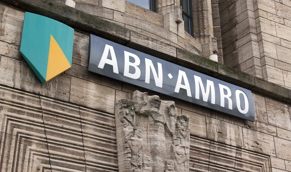 Banca ABN AMRO din Haga — Fotografie, imagine de stoc