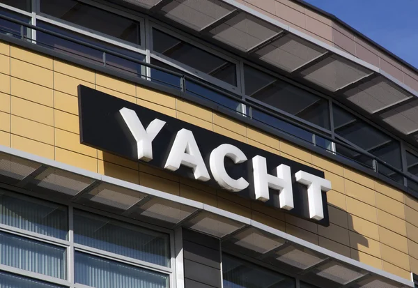 Yacht utstationeringen, rekrytering och urval byrå — Stockfoto