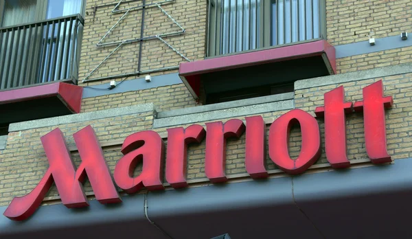 Marriot hotel in Amsterdam — Stockfoto
