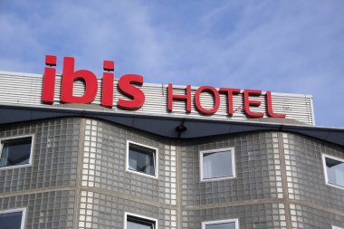 Ibis hotel in Amsterdam clipart