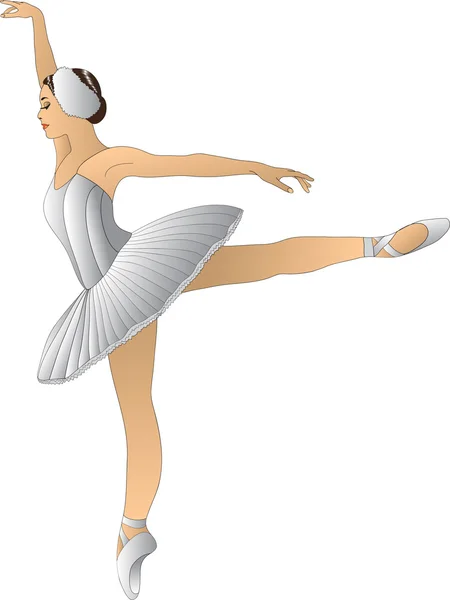 Ballerina — Stockvector