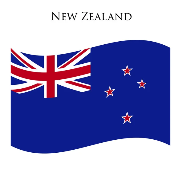 Bandera de New Zealand — Archivo Imágenes Vectoriales