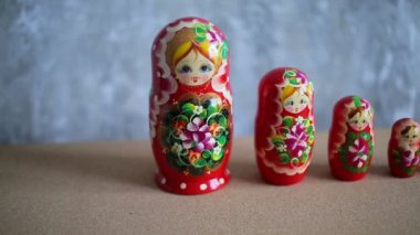 Matryoshka Rus iç içe bebek