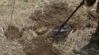 Hazine avcısı iş başında