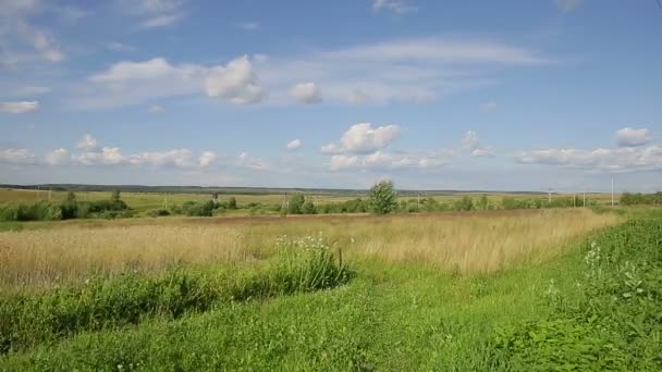 Paisagem russa timelapse — Vídeo de Stock