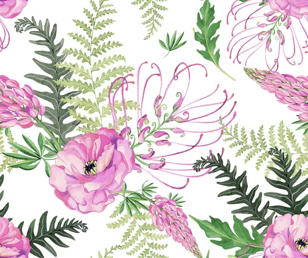 Romantic floral pattern — Stock Photo, Image