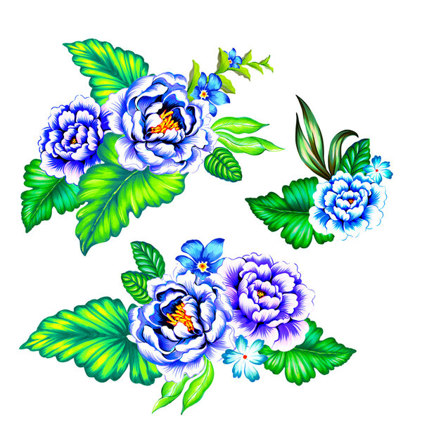 Мексиканский букет цветов
