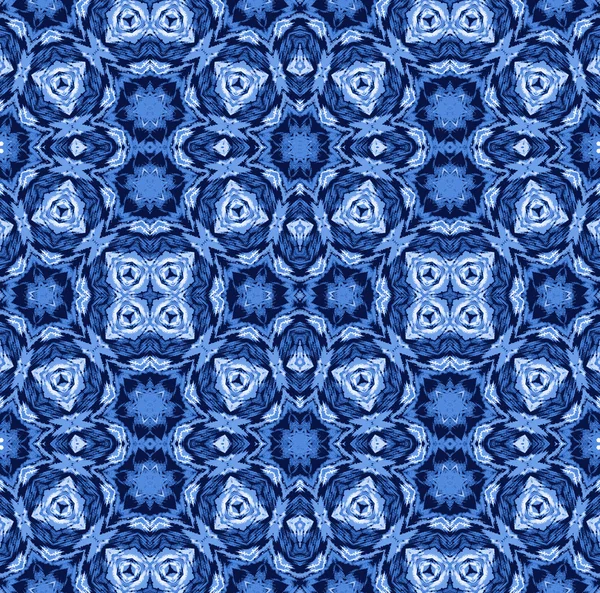 Tie dye, shibori seamless pattern — Stock Photo, Image