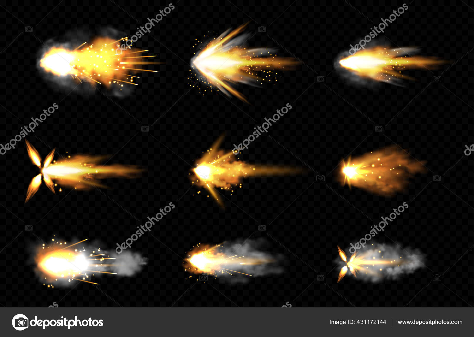 マズルフラッシュ Images Vectorielles マズルフラッシュ Vecteurs Libres De Droits Depositphotos